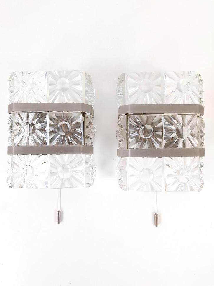 2x vintage wandlamp, Antiek en Kunst, Antiek | Lampen, Ophalen of Verzenden