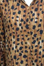 Blouse bruin leopard Fabienne Chapot mt M Vaste prijs, Kleding | Dames, Maat 38/40 (M), Bruin, Ophalen of Verzenden, Zo goed als nieuw
