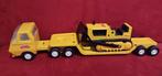 1970 Tiny Tonka Lowboy Model 695 met metalen bulldozer, Ophalen of Verzenden, Gebruikt