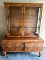 Houten vitrinekast, Ophalen of Verzenden, Gebruikt, 25 tot 50 cm