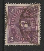 Duitsland 1921 - Posthoorn, Ophalen of Verzenden, Overige periodes, Gestempeld