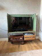 Vintage industrieel tv meubel!, Ophalen, Zo goed als nieuw, 25 tot 50 cm, Minder dan 100 cm