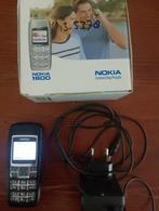 NOKIA 1600 doosje/lader, Gebruikt, Geen camera, Zwart, Fysiek toetsenbord