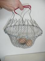Vintage opvouwbaar slacentrifuge - eiermandje, Huis en Inrichting, Ophalen of Verzenden, Zo goed als nieuw