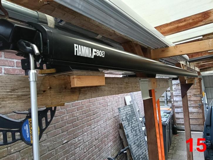 Fiamma cassetteluifel F45i F45s F80s F35pro - camper caravan, Caravans en Kamperen, Voortenten en Luifels, Gebruikt, Fiamma, Ophalen