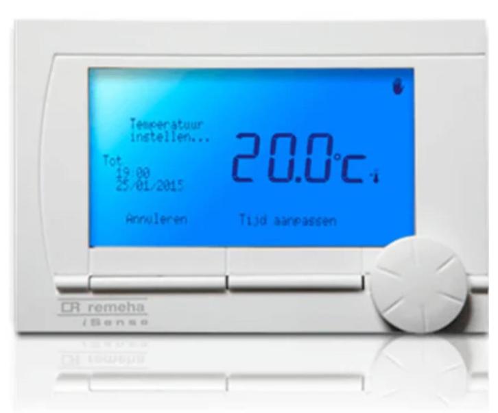 REMEHA iSENSE modulerende klokthermostaat, Doe-het-zelf en Verbouw, Thermostaten, Zo goed als nieuw, Ophalen of Verzenden