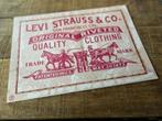 LEVIS store etalage reclamebordje 25 x35, Ophalen of Verzenden, Zo goed als nieuw