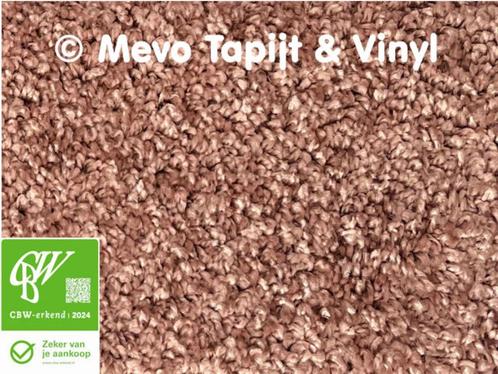 Tapijt oud rose, genua kleur 63, lengte 3.75 X 4 mtr,, Huis en Inrichting, Stoffering | Vloerbedekking, Nieuw, Tapijt, Overige kleuren