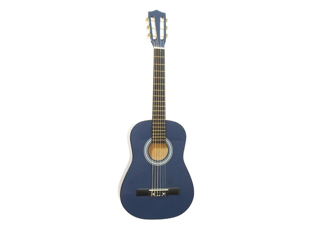 DIMAVERY AC-303 Classical Guitar 1/2 blue, ., Nieuw, Ophalen of Verzenden, Akoestische gitaar