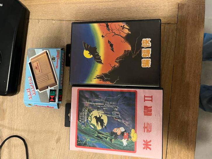 Sega Mega Drive II met games!, Spelcomputers en Games, Spelcomputers | Sega, Gebruikt, Mega Drive, Met 1 controller, Met games