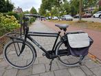 Herenfiets met voorrek, 3 versnellingen en verlichting, Fietsen en Brommers, Fietsen | Heren | Herenfietsen, Versnellingen, Zo goed als nieuw
