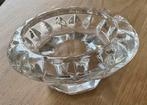 6 grote waxinelichtjes houders glas/ kristal look, Ophalen