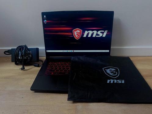 MSI GF63 Thin 9SC, Computers en Software, Windows Laptops, Zo goed als nieuw, 16 inch, HDD, SSD, 2 tot 3 Ghz, 16 GB, Qwerty, Met videokaart