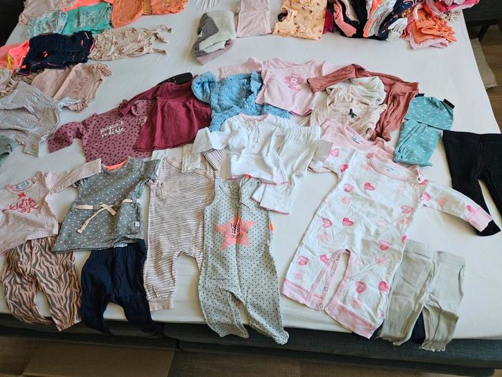 22 delige merk meisjes kleding set maat 62, Kinderen en Baby's, Babykleding | Baby-kledingpakketten, Zo goed als nieuw, Maat 62