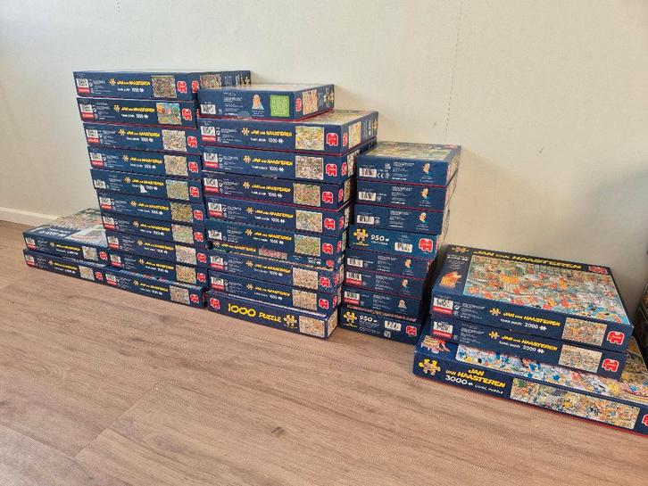 jan van haasteren puzzels, Hobby en Vrije tijd, Denksport en Puzzels, Zo goed als nieuw, Legpuzzel, 500 t/m 1500 stukjes, Ophalen of Verzenden