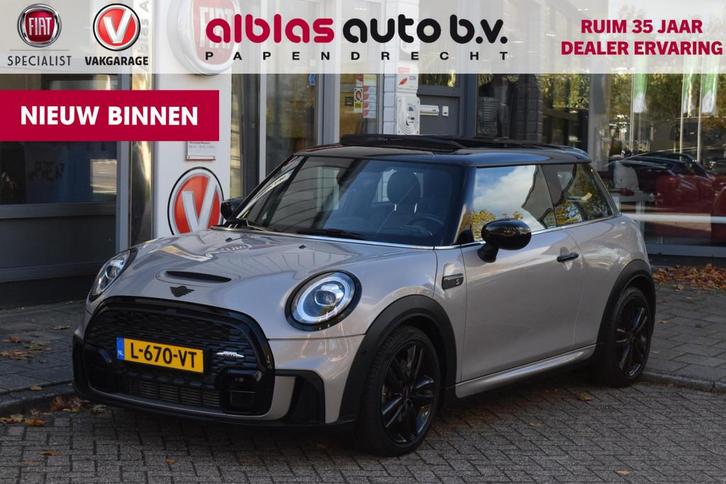 Mini Mini 2.0 Cooper S JCW|Dak|Leer|OrigNL|VOL!, Auto's, Mini, Bedrijf, Te koop, John Cooper Works, ABS, Achteruitrijcamera, Adaptive Cruise Control
