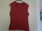z.g.a.n. dames top. Maat 44, Ophalen of Verzenden, Zo goed als nieuw, Zonder mouw, Rood