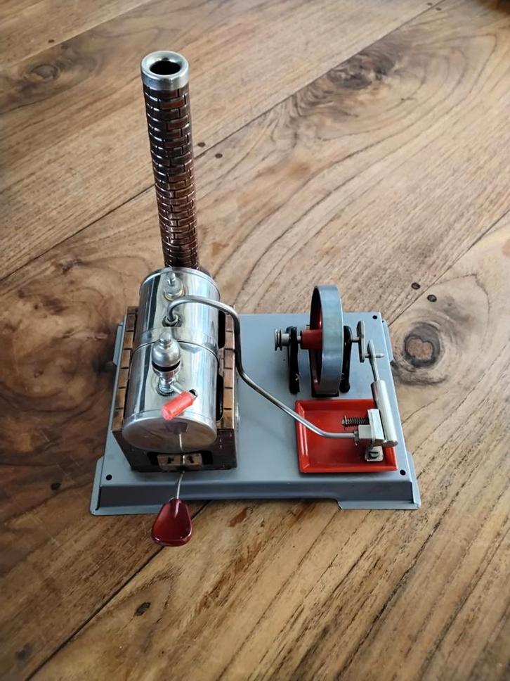Vintage Wilesco Stoommachine, Antiek en Kunst, Antiek | Speelgoed, Ophalen of Verzenden