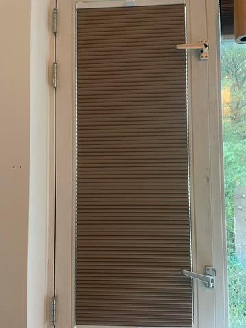 4x Veneta plissegordijn verduisterend grijs beschikbaar voor biedingen