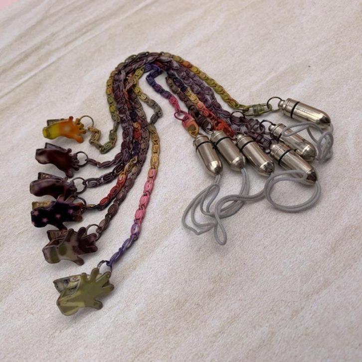 Restpartij van 800 keycords, sleutelkoorden, diverse soorten, Verzamelen, Sleutelhangers, Nieuw, Overige typen, Ophalen of Verzenden
