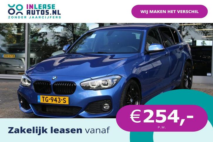 BMW 1-serie 116i Corporate Lease High Executive M-PAKKET, Auto's, BMW, Bedrijf, Lease, Financial lease, 1-Serie, ABS, Airbags