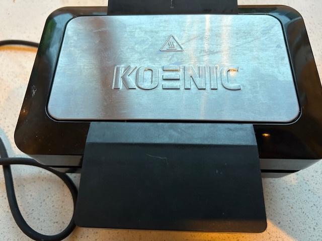 Koenic wafelijzer, Witgoed en Apparatuur, Wafelijzers, Zo goed als nieuw, Ophalen