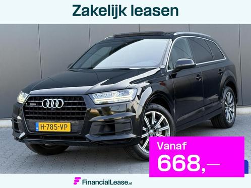 Audi Q7 3.0 TFSI Quattro Pro Line + 7-Persoons - Pano - Digi, Auto's, Audi, Bedrijf, Lease, Financial lease, Q7, 360° camera, ABS