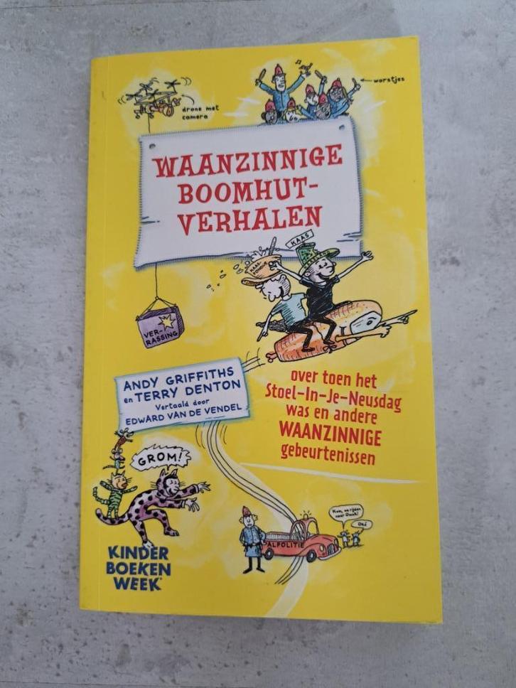 Andy Griffiths - Waanzinnige boomhutverhalen, Boeken, Kinderboeken | Jeugd | onder 10 jaar, Zo goed als nieuw, Ophalen of Verzenden