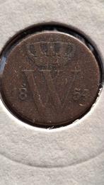 1/2 cent 1854, Ophalen of Verzenden, Koning Willem III, Overige waardes
