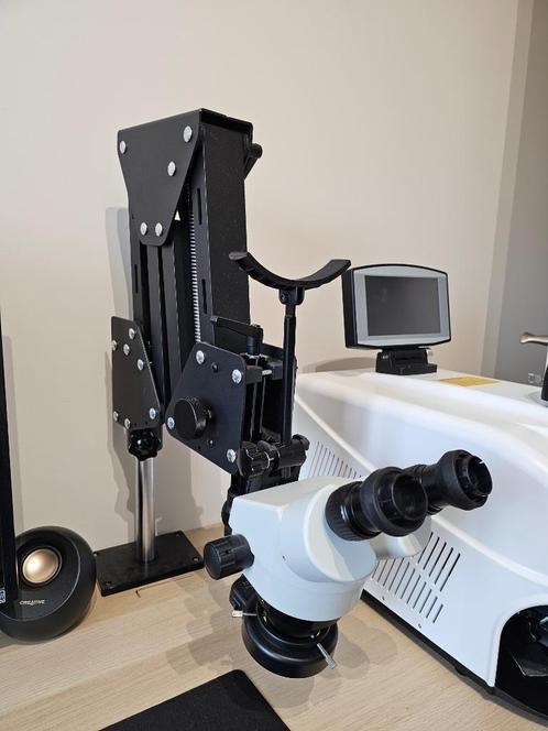 Vevor Microscoop voor goudsmid zetter horlogemaker, Audio, Tv en Foto, Optische apparatuur | Microscopen, Zo goed als nieuw, Biologische microscoop