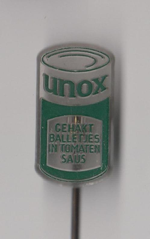 Unox Transparante speld, Verzamelen, Speldjes, Pins en Buttons, Gebruikt, Speldje of Pin, Overige onderwerpen, Ophalen of Verzenden