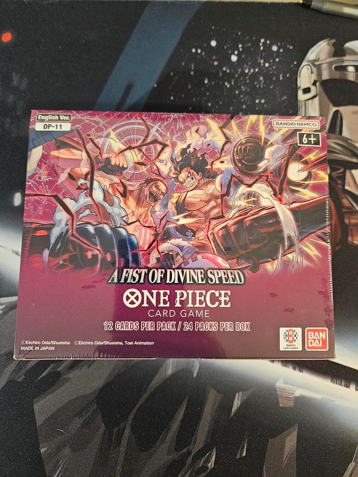 One Piece OP-11 A fist of Divine Boosterbox, Hobby en Vrije tijd, Verzamelkaartspellen | Overige, Nieuw, Boosterbox, Ophalen of Verzenden