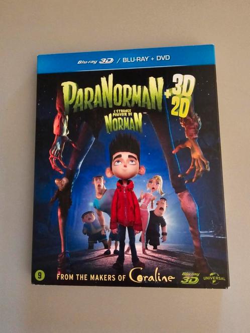 Blu-ray 3d / 2d + dvd ParaNorman, Cd's en Dvd's, Dvd's | Tekenfilms en Animatie, Amerikaans, Tekenfilm, Alle leeftijden, Ophalen of Verzenden