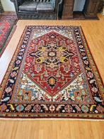 Perzisch Handgeknoopt Heriz Tapijt. Mooie dikke kwaliteit!, 200 cm of meer, Overige kleuren, 200 cm of meer, Rechthoekig