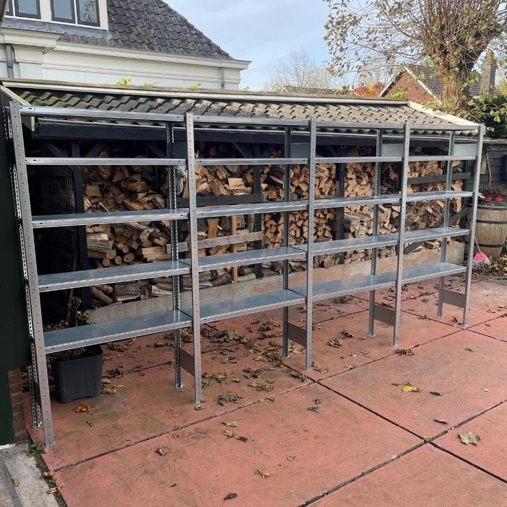 Meta Stellingkast Magazijn Stelling Metaal 410x200x34cm, Huis en Inrichting, Kasten | Stellingkasten, Zo goed als nieuw, Ophalen