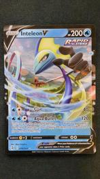 Inteleon V (FST 078) Pokémon kaart, Ophalen of Verzenden, Zo goed als nieuw, Losse kaart