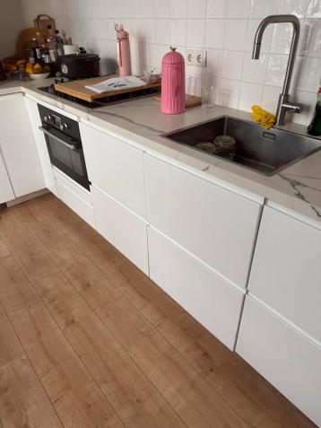 Matwitte keukendeurtjes METHOD IKEA (zonder kastjes en blad) - afbeelding 2