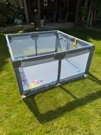 Grondbox 120x120 cm - Playpen - Speelbox - Grijs - Nieuw, Ophalen of Verzenden, Nieuw, Vierkant