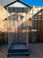 Zgan kamervoliere, Ophalen, Zo goed als nieuw, Metaal, Vogelkooi