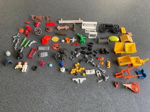 Playmobil allerlei onderdelen van balkonhek laadbakjes kruiw, Kinderen en Baby's, Speelgoed | Playmobil, Zo goed als nieuw, Los playmobil