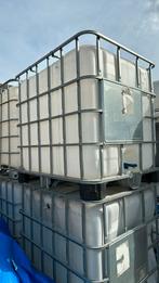 IBC Tanks ibc vaten 1000 liter schoon, Tuin en Terras, Regentonnen, Kunststof, Gebruikt, 150 liter of meer, Ophalen