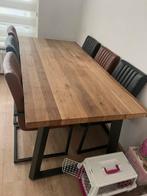 Eettafel moet zo snel mogenlijk weg!!!, Huis en Inrichting, Tafels | Eettafels, Ophalen, Gebruikt, 100 tot 150 cm, Eikenhout