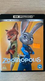 Zootropolis 4K blu ray, Cd's en Dvd's, Blu-ray, Ophalen of Verzenden, Zo goed als nieuw, Tekenfilms en Animatie