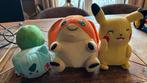 Pokemon Knuffels - Pikachu, Bulbasaur & digimon patamon, Kinderen en Baby's, Ophalen of Verzenden, Zo goed als nieuw, Overige typen