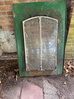 Antiek Dakraam met Groen Frame, Doe-het-zelf en Verbouw, Glas en Ramen, Ophalen, Dakraam, Minder dan 80 cm