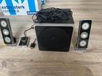 Logitech Z-4, Computers en Software, Pc speakers, Ophalen, Zo goed als nieuw, Audiokanaal 2.1, Logitech