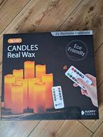 LED Kaarsen Set - Nieuw in doos, Overige materialen, Nieuw, Crème, Ophalen of Verzenden