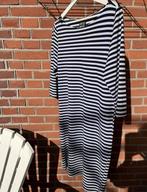 Irie Wash gestreepte jurk L, Pauw, travelstof, Ophalen of Verzenden, Zo goed als nieuw, Blauw, Knielengte