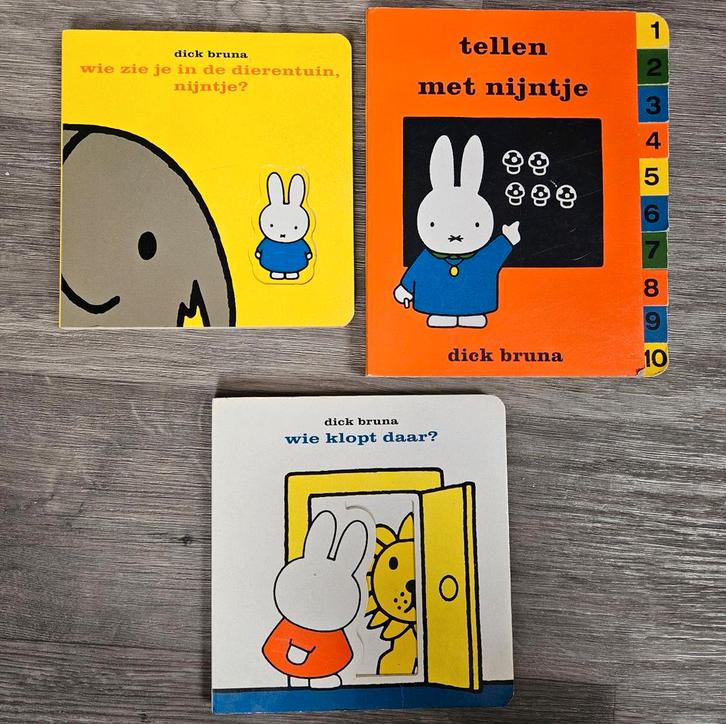 Nijntje Boekjes - Dick Bruna, Boeken, Kinderboeken | Baby's en Peuters, Zo goed als nieuw, 1 tot 2 jaar, Ophalen of Verzenden