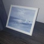 Ingelijst zeelandschap print, Antiek en Kunst, Ophalen of Verzenden